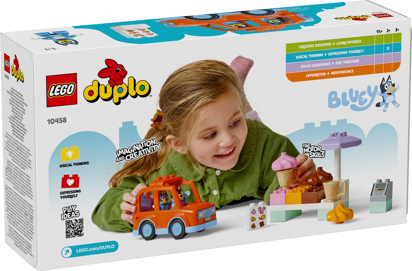 LEGO House of Bluey und ihre Familie mit Memory-Spiel 10459 Duplo Bluey Vorbestellung: 1. August)