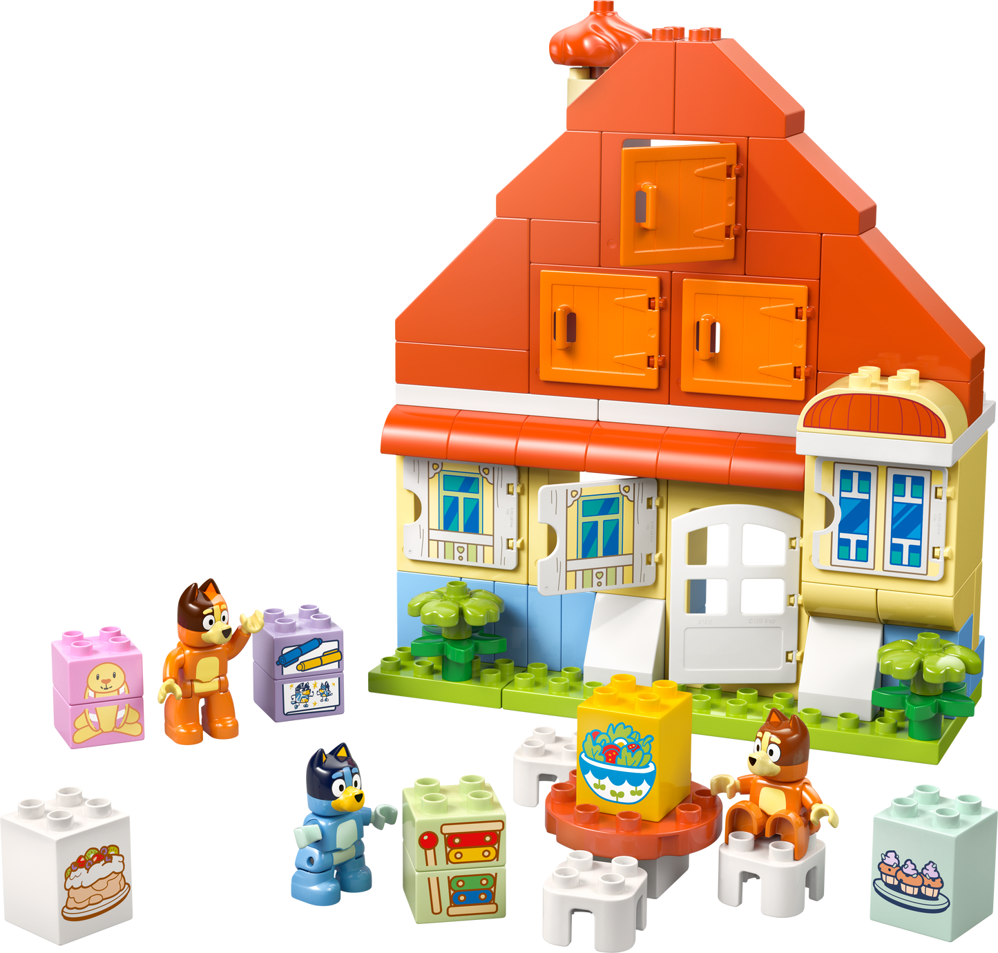 LEGO House of Bluey und ihre Familie mit Memory-Spiel 10459 Duplo Bluey Vorbestellung: 1. August)