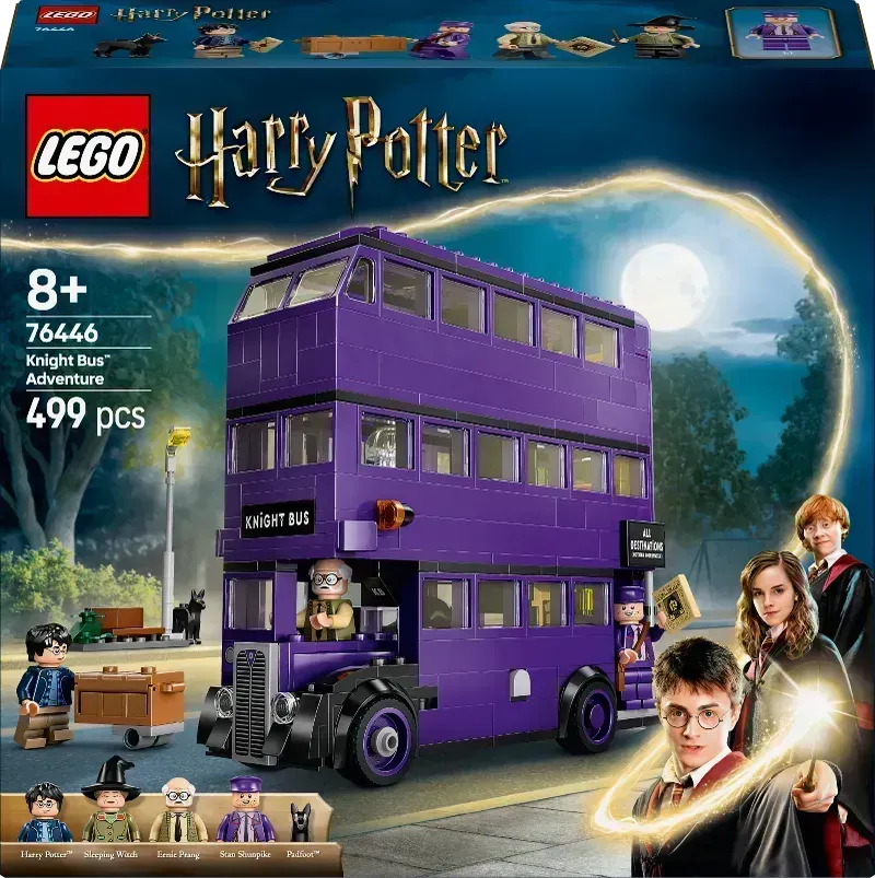 LEGO 76446 De Collectebus, Betoverend nieuw avontuur!
Stap aan boord van de magische LEGO Harry Potter 76446 De Collectebus en beleef onvergetelijke avonturen! Deze betoverende set, met maar liefst 499 steentjes, is een must-have voor elke fan van de Harry Potter-serie.