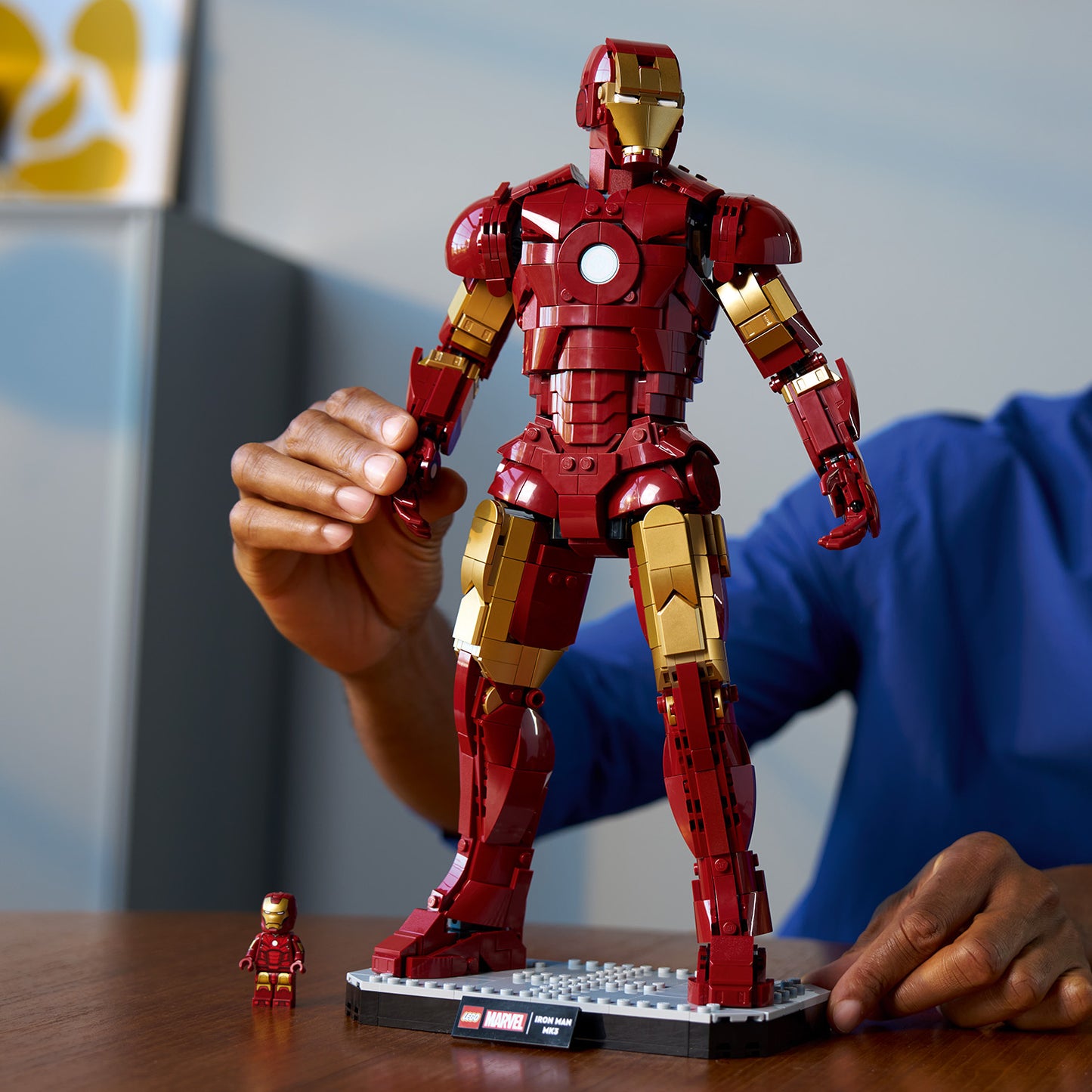 LEGO Marvel Iron Man Mark 3 – Verzameleditie Bouwpakket voor Volwassenen met Superhelden 76344