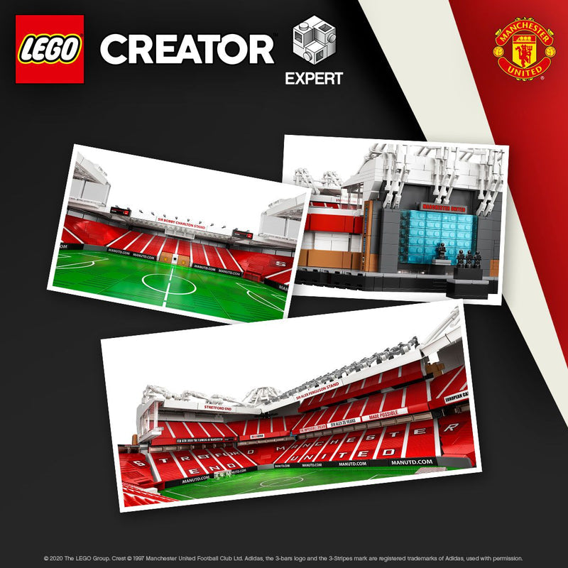 LEGO Manchester United Voetbal stadion 10272 Creator Expert