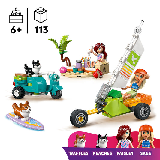 LEGO Surf & Scooter Fun with the Puppies 42641 Friends (Pre-Order: January 2025)