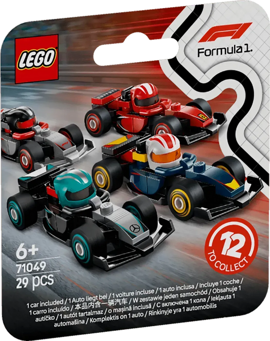 LEGO Formel 1 Fahrer mit ihrem Auto 71049-1 Minifiguren (1 Stück)