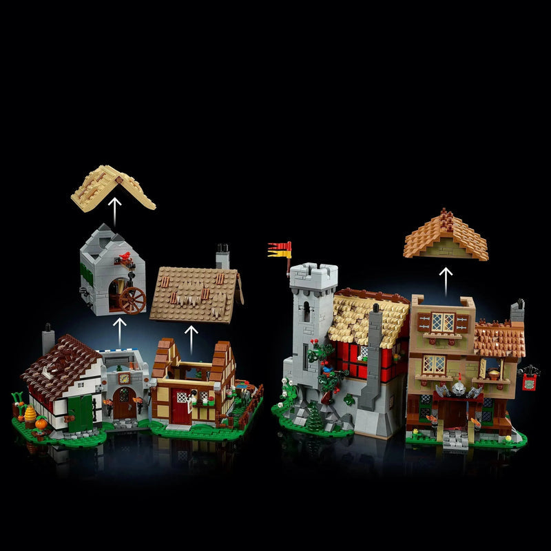 LEGO Middeleeuws stadsplein 10332 Icons