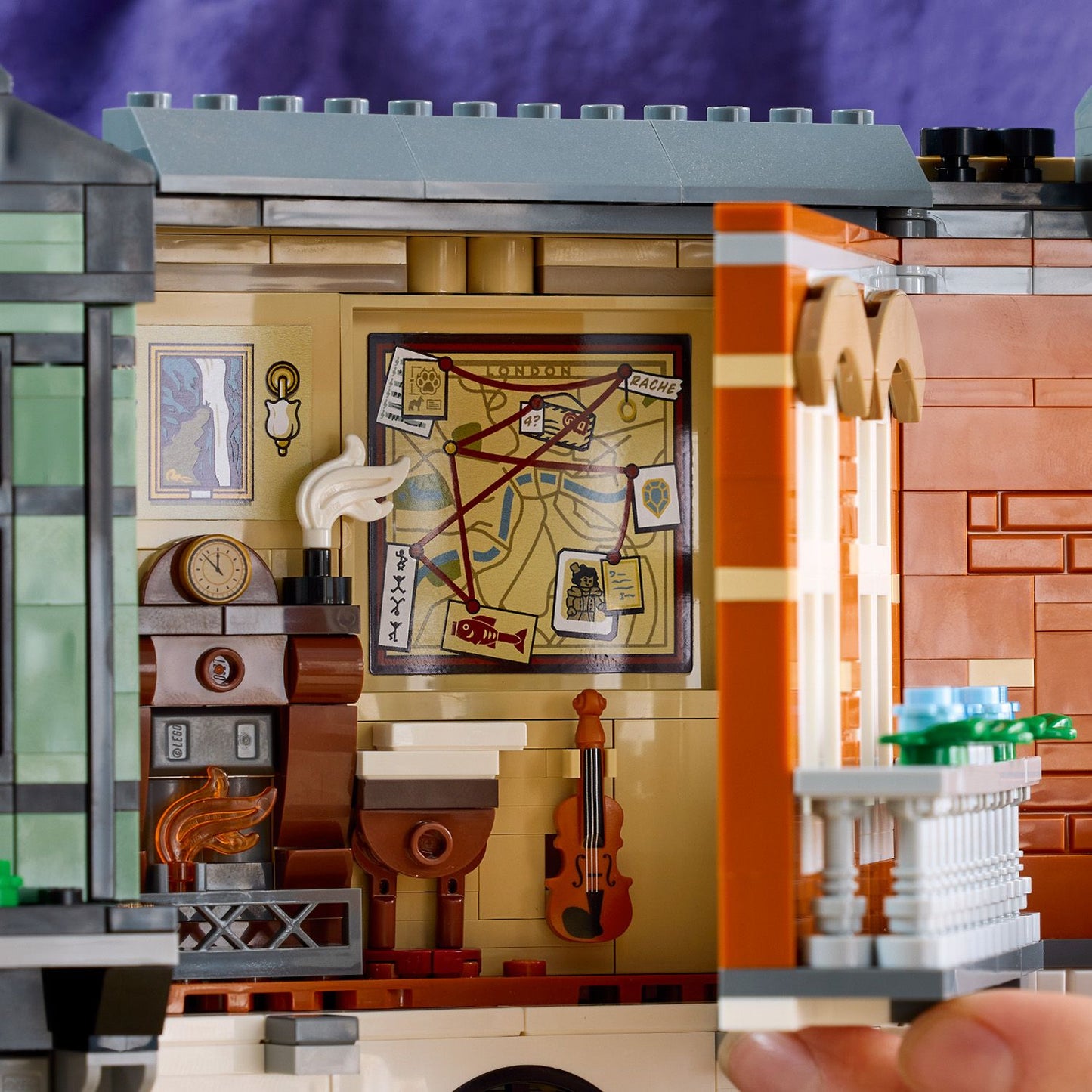 LEGO Sherlock Holmes Boekensteun 10351 Icons (Pre-Order: juni)