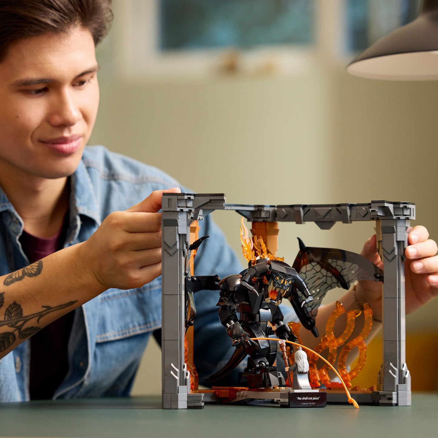 LEGO Boekensteun: The Lord of the Rings – Balrog™ 10367 Lord of the Rings