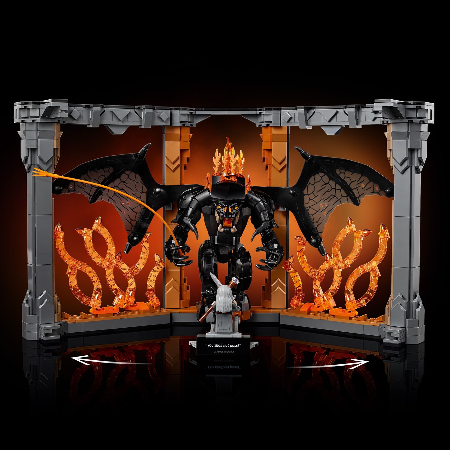 LEGO Boekensteun: The Lord of the Rings – Balrog™ 10367 Lord of the Rings