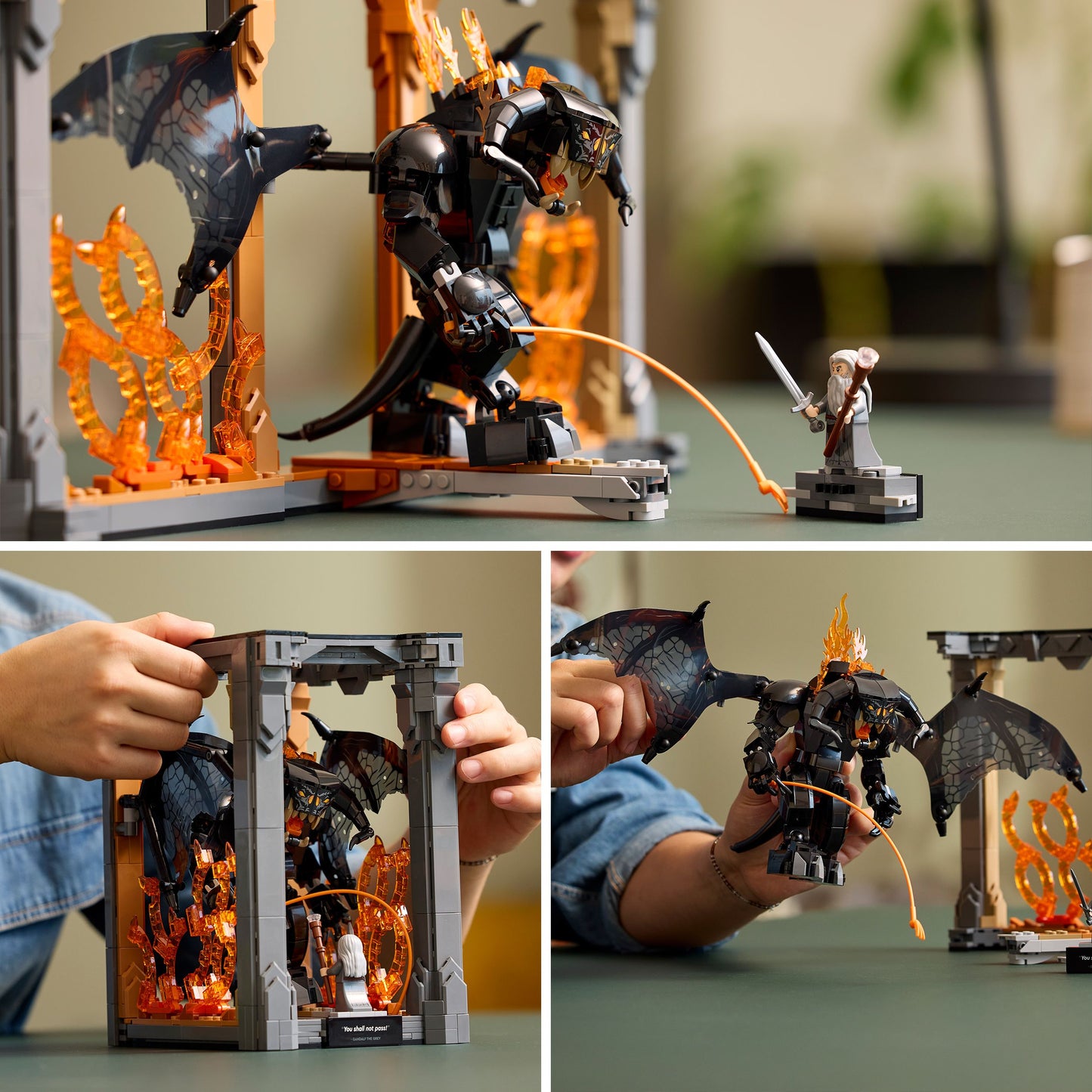 LEGO Boekensteun: The Lord of the Rings – Balrog™ 10367 Lord of the Rings