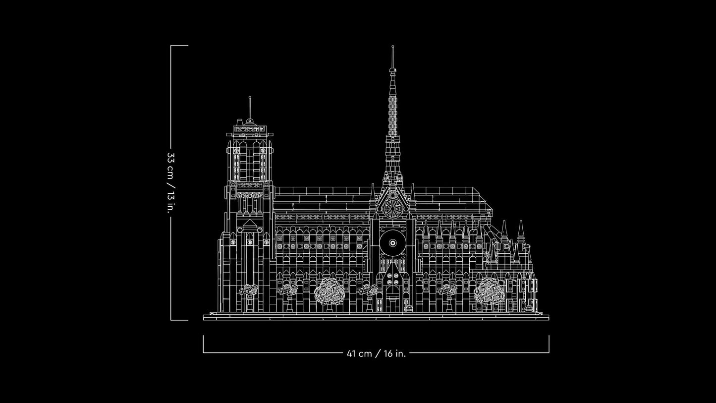 LEGO Kathedrale Notre-Dame 21061 Architektur