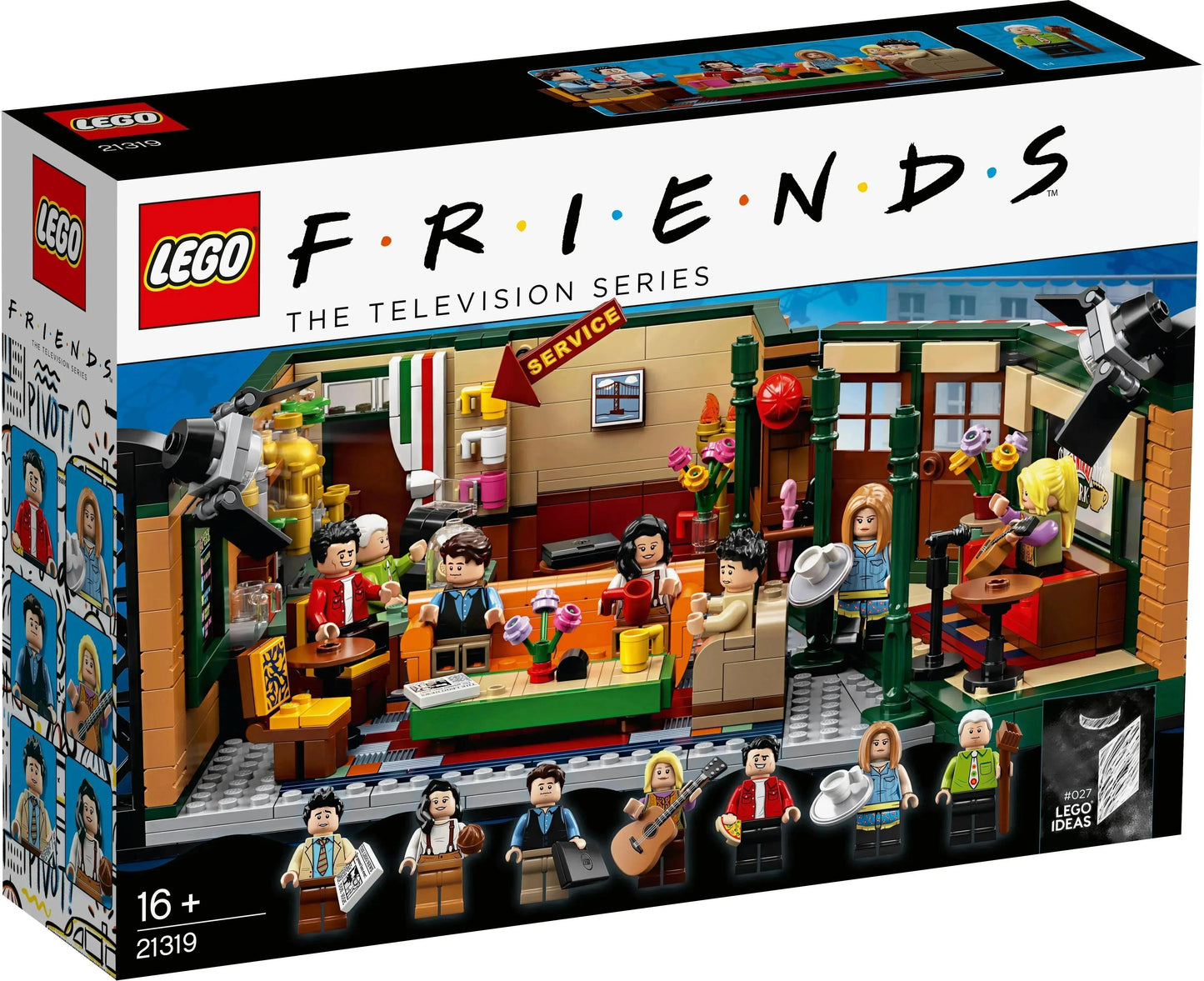LEGO Friends Central Perk, het cafe van de serie Friends 21319 Ideas