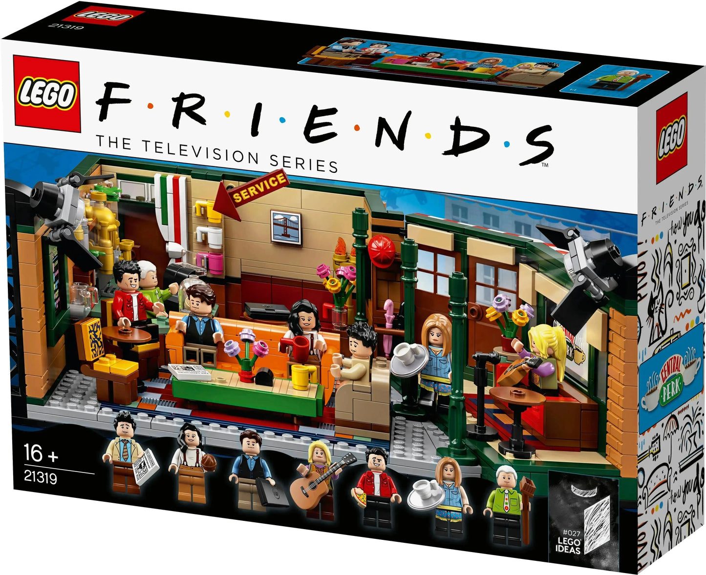 LEGO Friends Central Perk, het cafe van de serie Friends 21319 Ideas