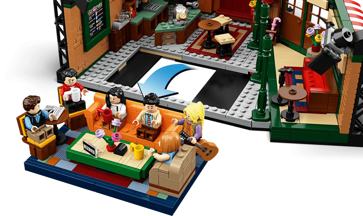 LEGO Friends Central Perk, het cafe van de serie Friends 21319 Ideas