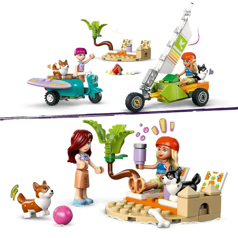 LEGO Surf- en Scooterplezier met de hondjes 42641 Friends