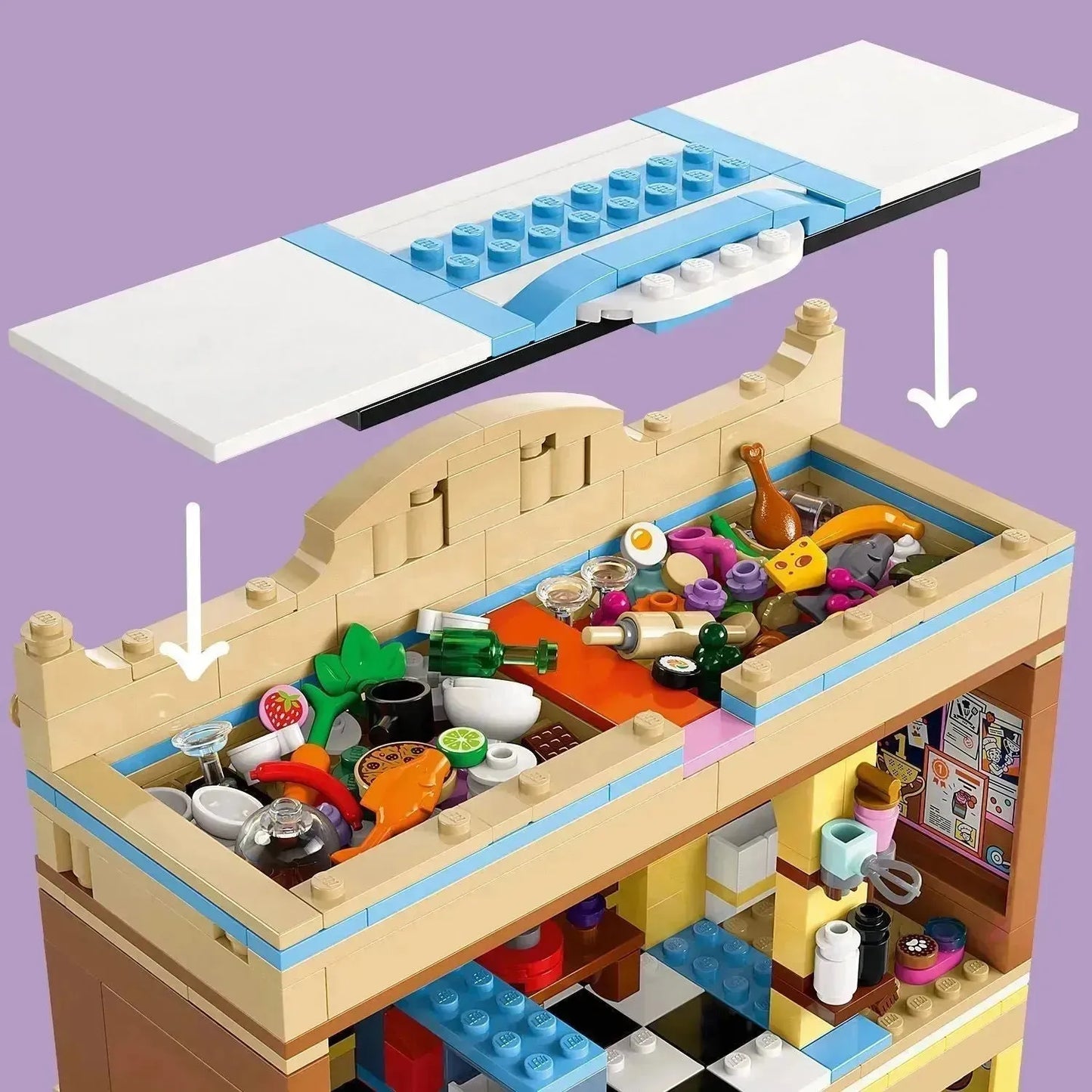 LEGO Kookles in het restaurant 42655 Friends - - LEGO