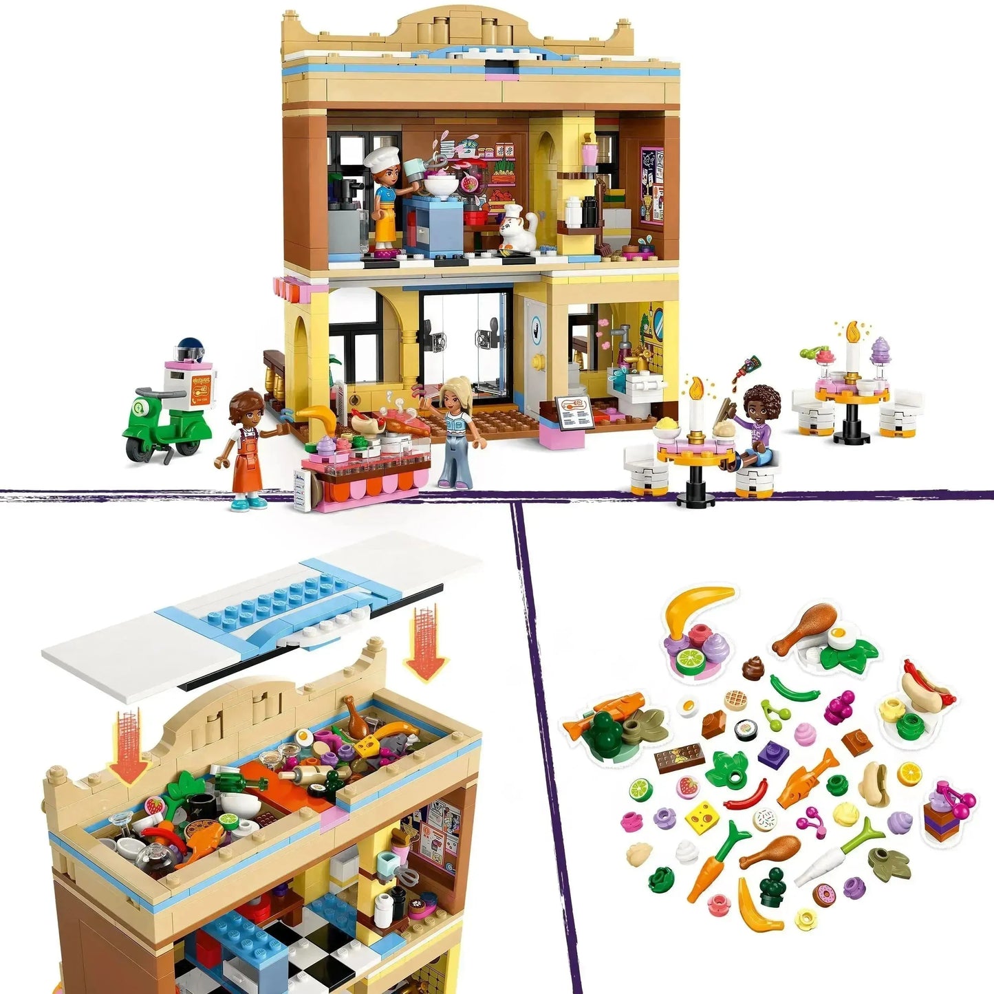 LEGO Kookles in het restaurant 42655 Friends - - LEGO