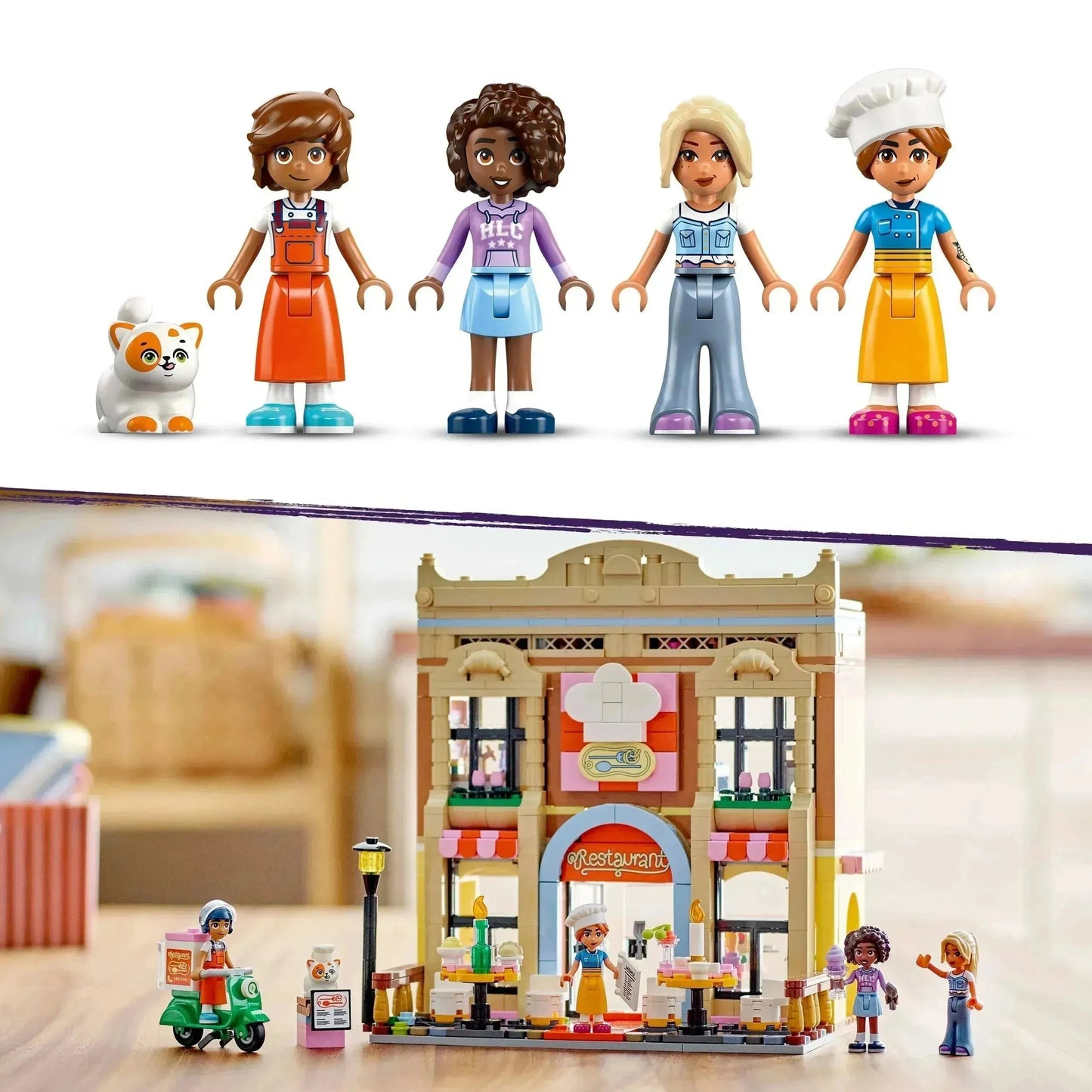 LEGO Kookles in het restaurant 42655 Friends - - LEGO