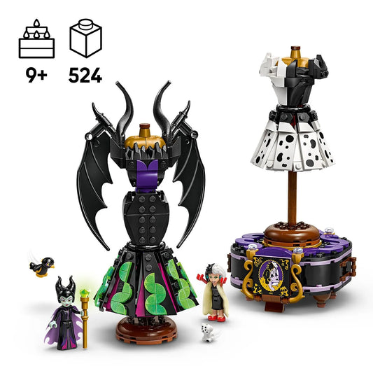 LEGO Die Kleider von Maleficent und Cruella De Ville 43262 Disney
