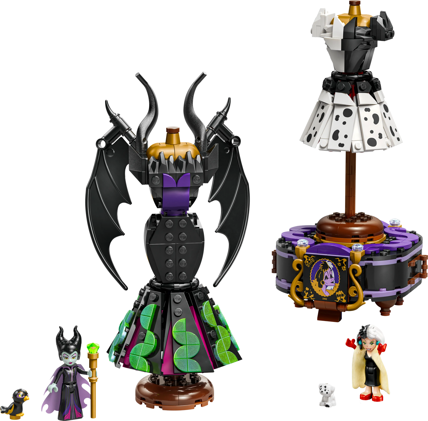 LEGO De jurken van Maleficent en Cruella De Ville 43262 Disney
