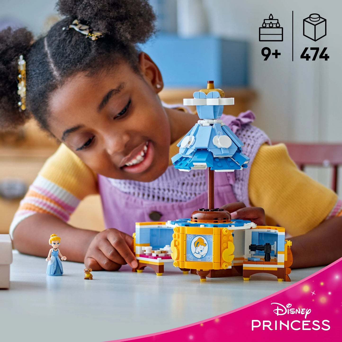 LEGO De Jurk van Assepoester 43266 Disney