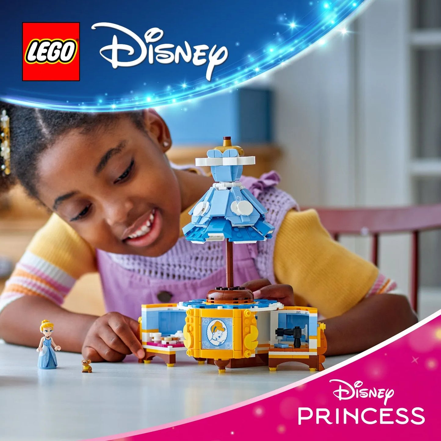 LEGO De Jurk van Assepoester 43266 Disney