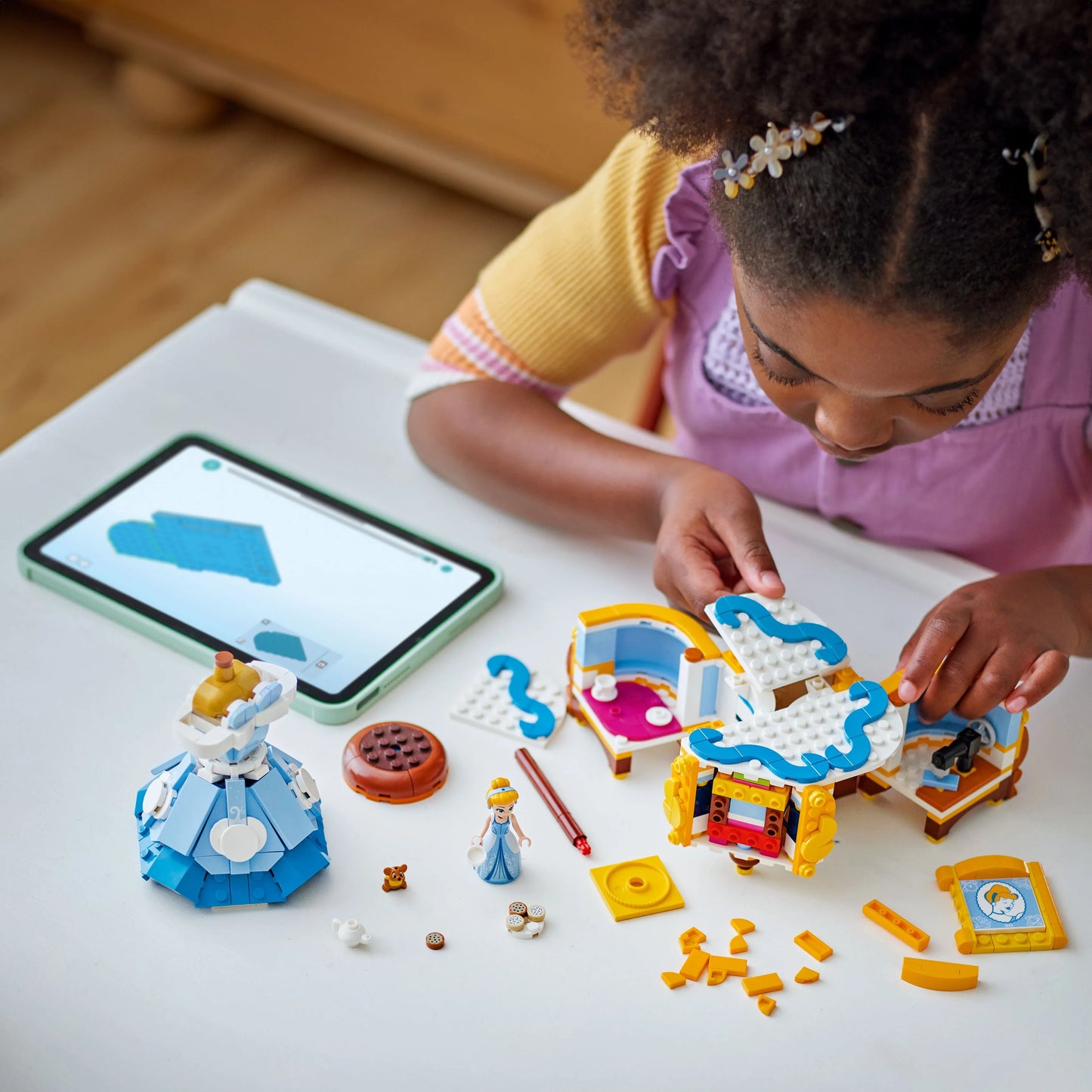 LEGO De Jurk van Assepoester 43266 Disney