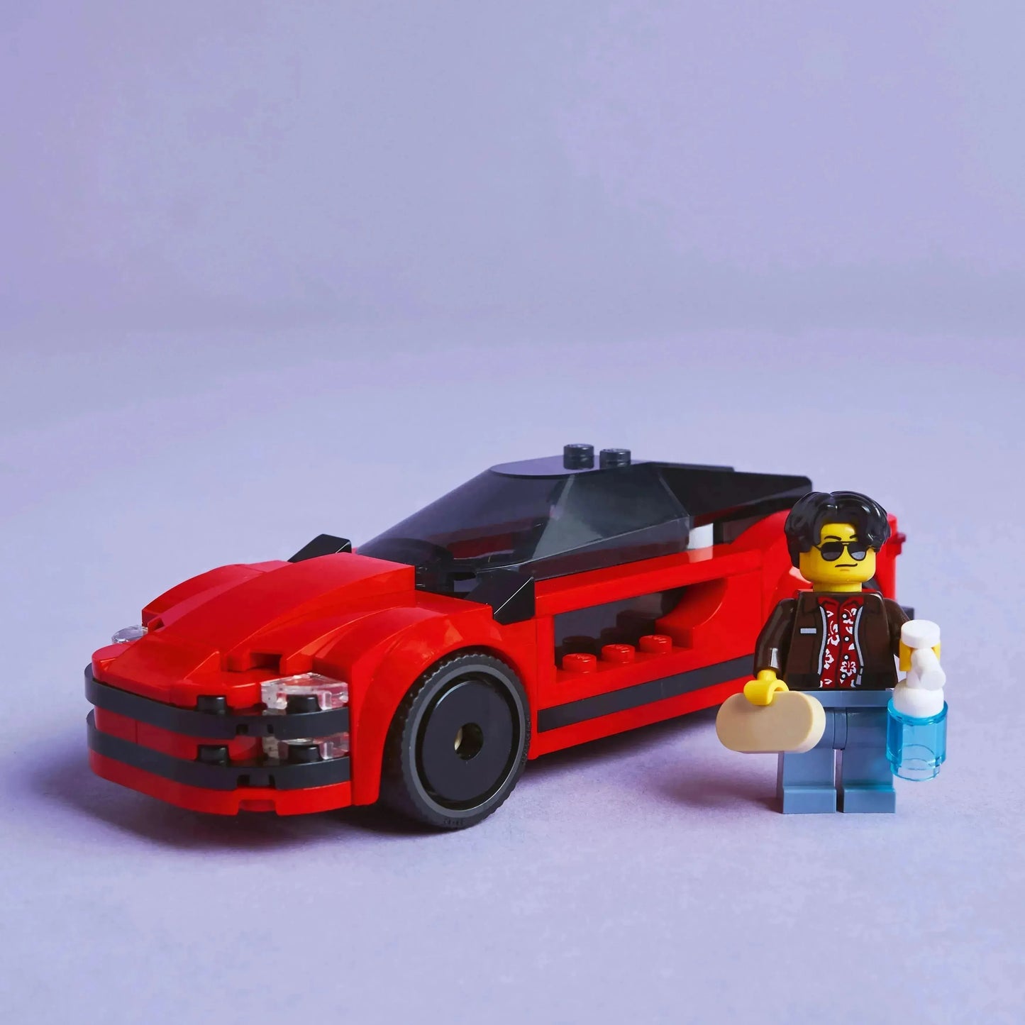 LEGO Rode Sportwagen 60448 City