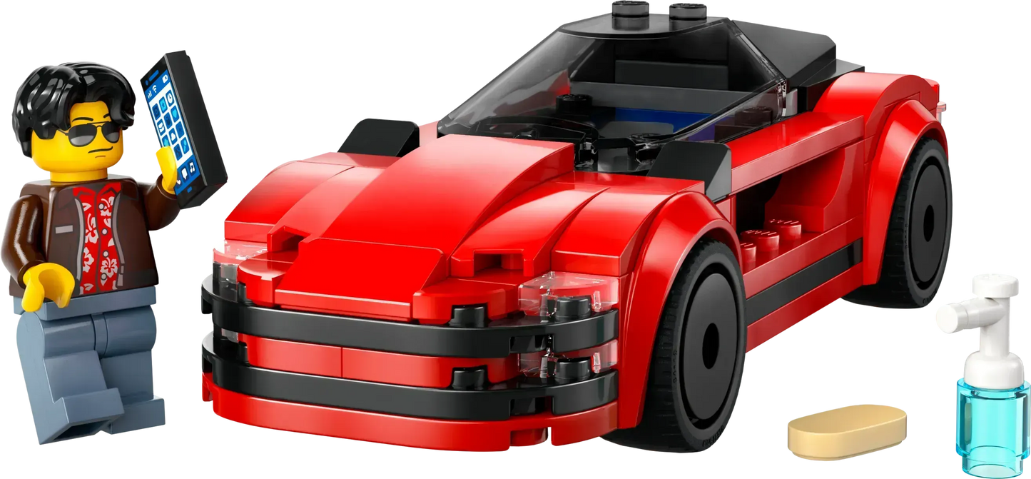 LEGO Rode Sportwagen 60448 City
