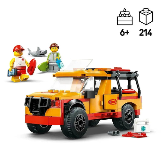 LEGO Rettungsschwimmer-Rettungswagen 60453 City