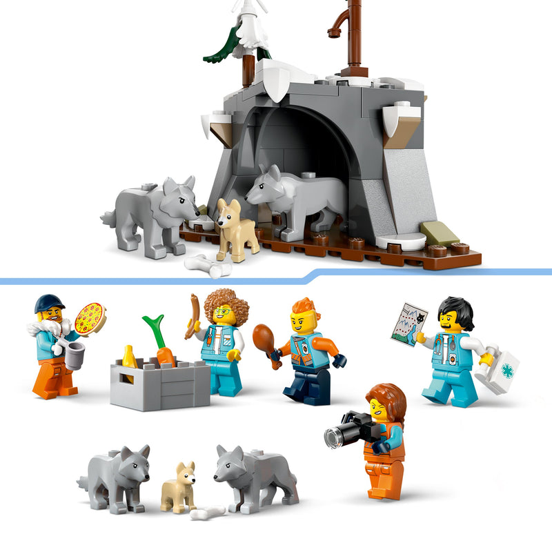 LEGO Laboratoriumtruck op de Noordpool 60471 City (Pre-Order: juni)