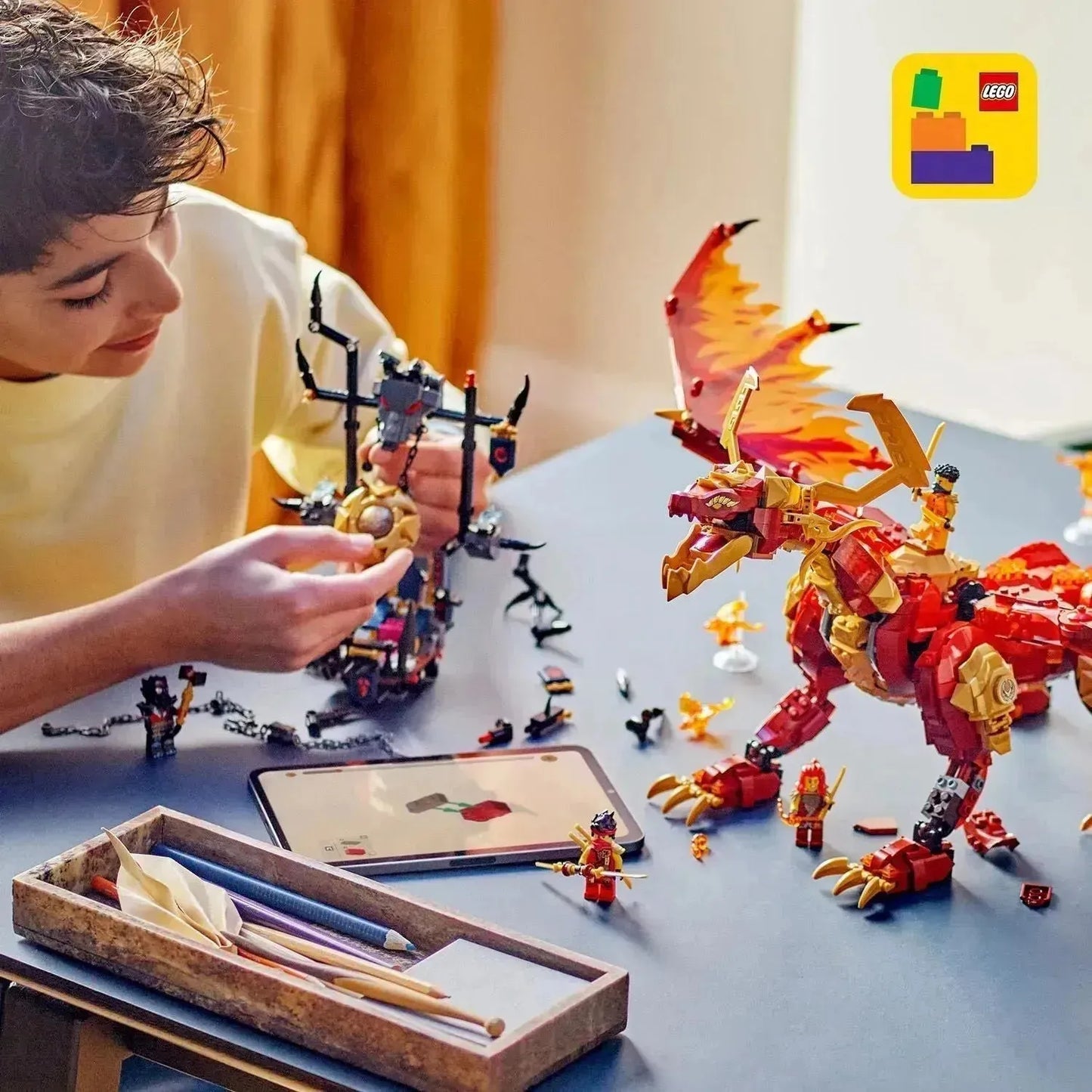 LEGO Source Drache der Bewegung 71822 Ninjago