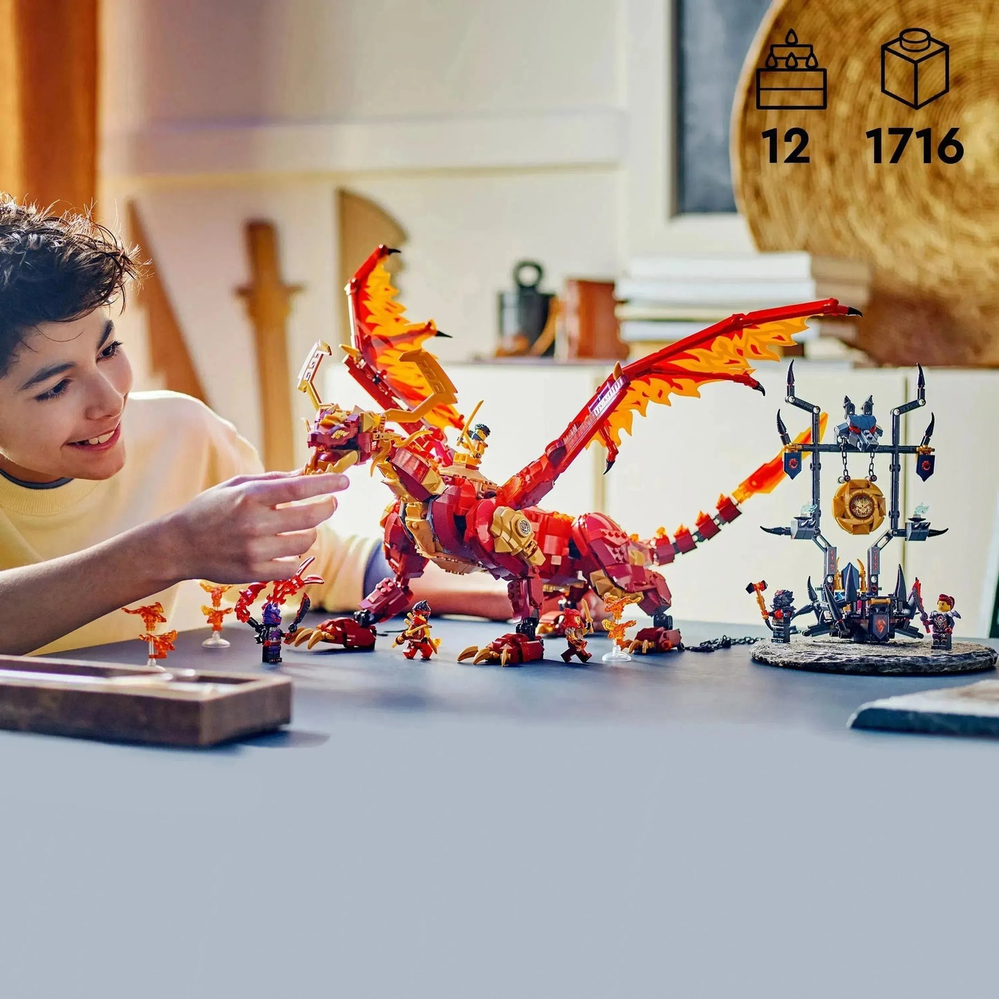 LEGO Source Drache der Bewegung 71822 Ninjago