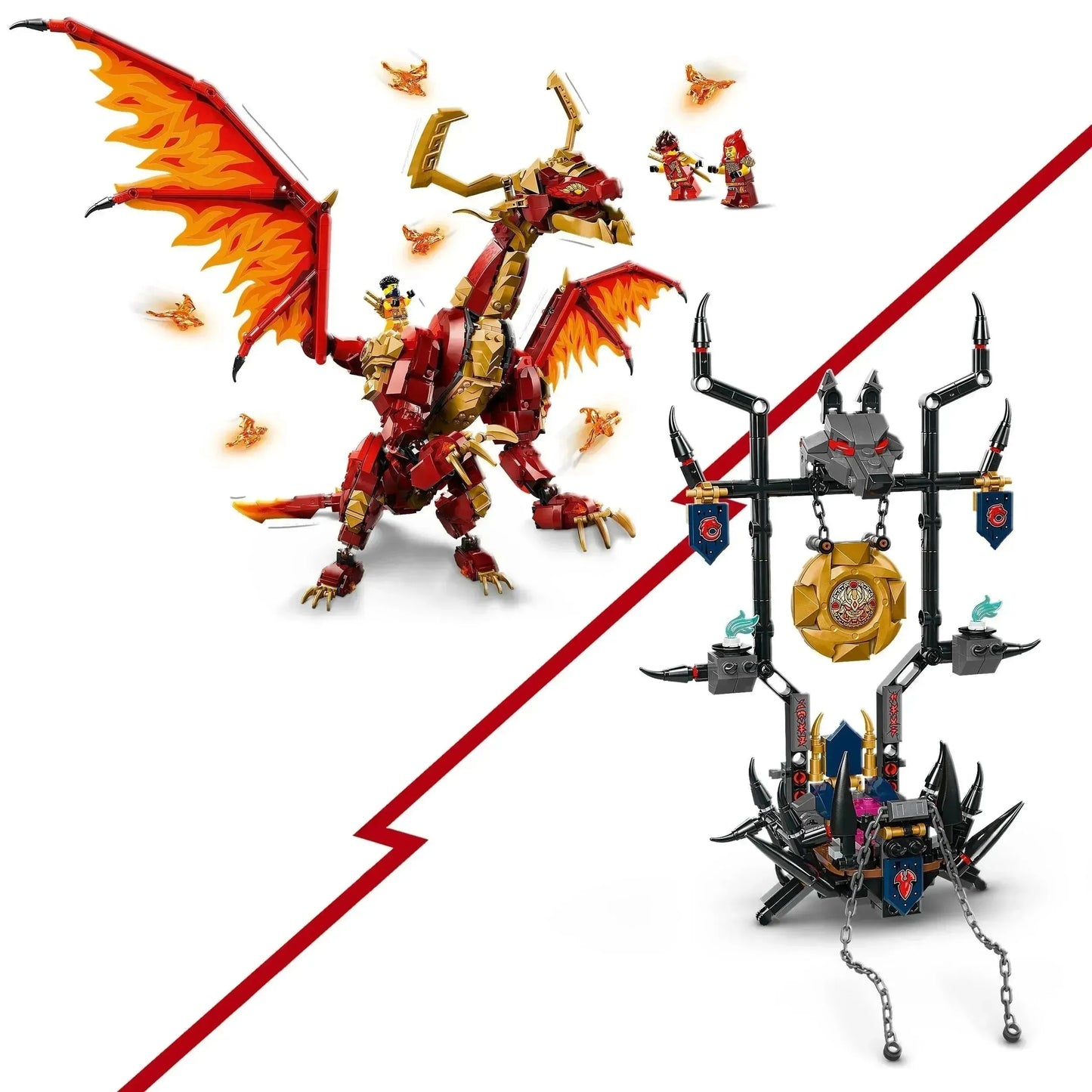 LEGO Source Drache der Bewegung 71822 Ninjago