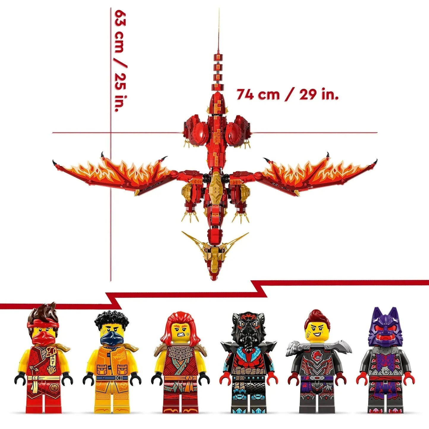 LEGO Source Drache der Bewegung 71822 Ninjago