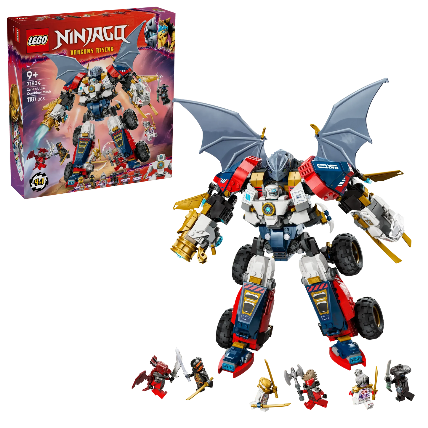 LEGO Zanes Ultra Combo Mech 71834 Ninjago