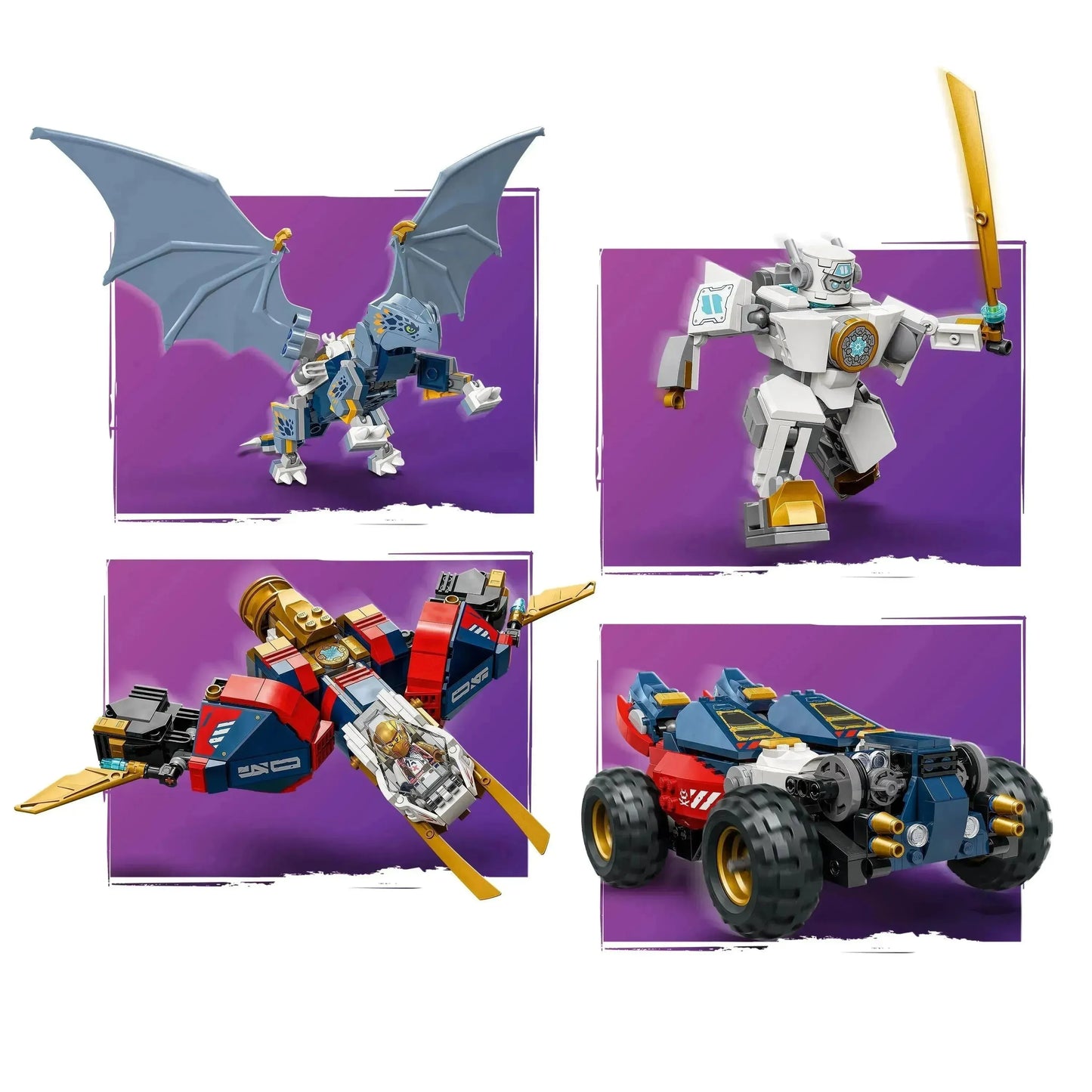 LEGO Zanes Ultra Combo Mech 71834 Ninjago