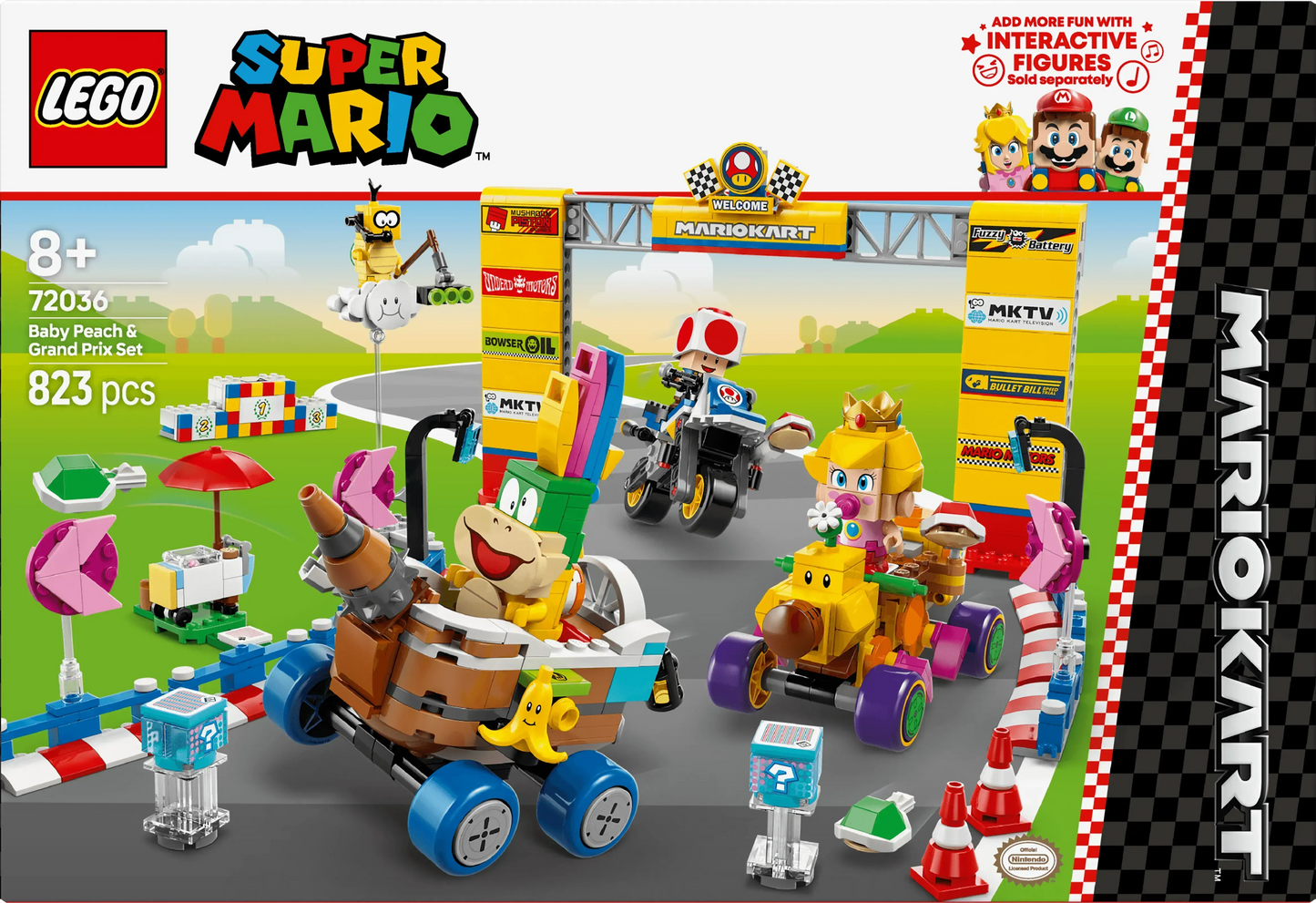 LEGO Mario Kart – Baby Peach und Grand Prix Set 72036 SuperMario