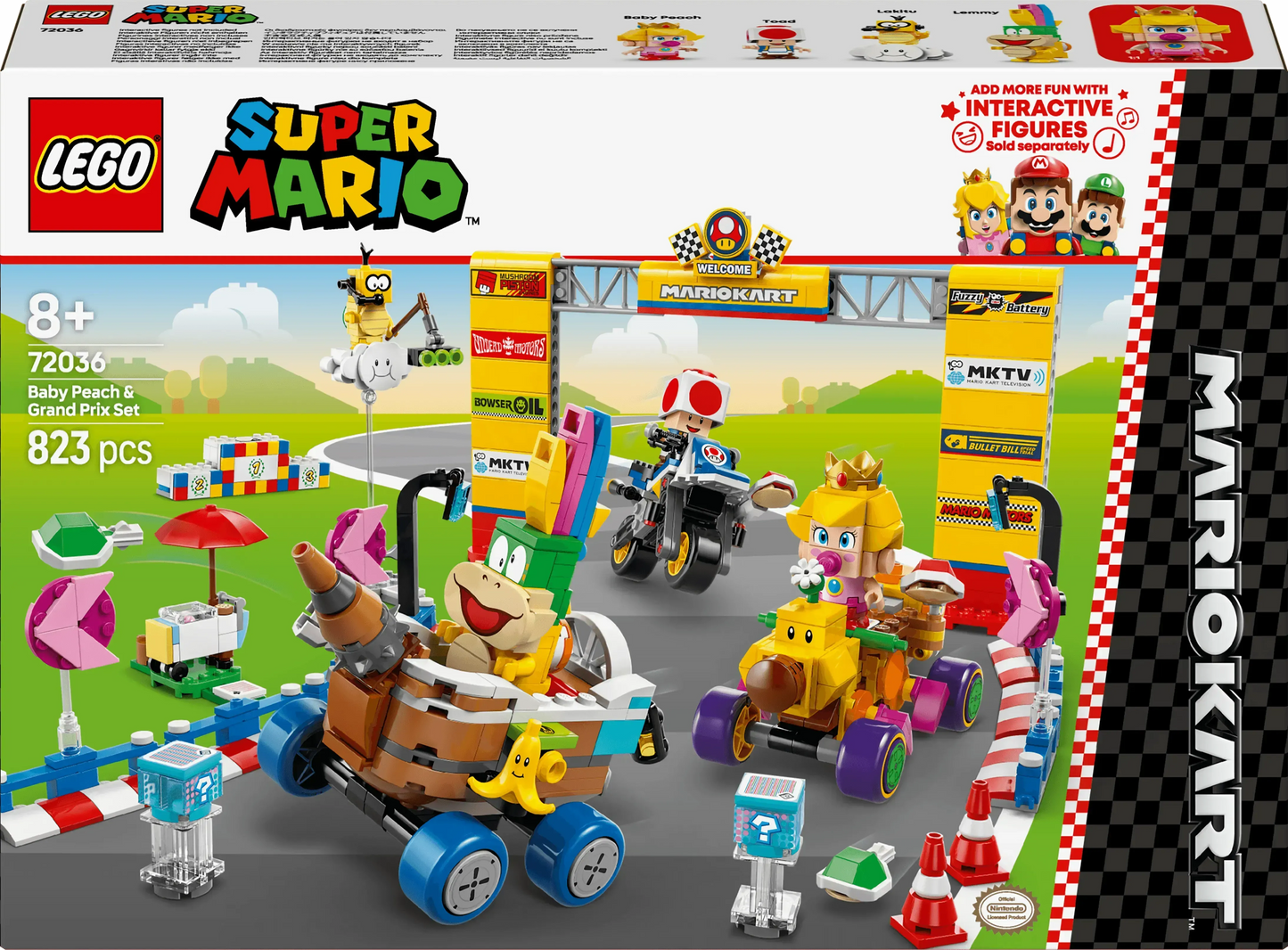 LEGO Mario Kart – Baby Peach und Grand Prix Set 72036 SuperMario