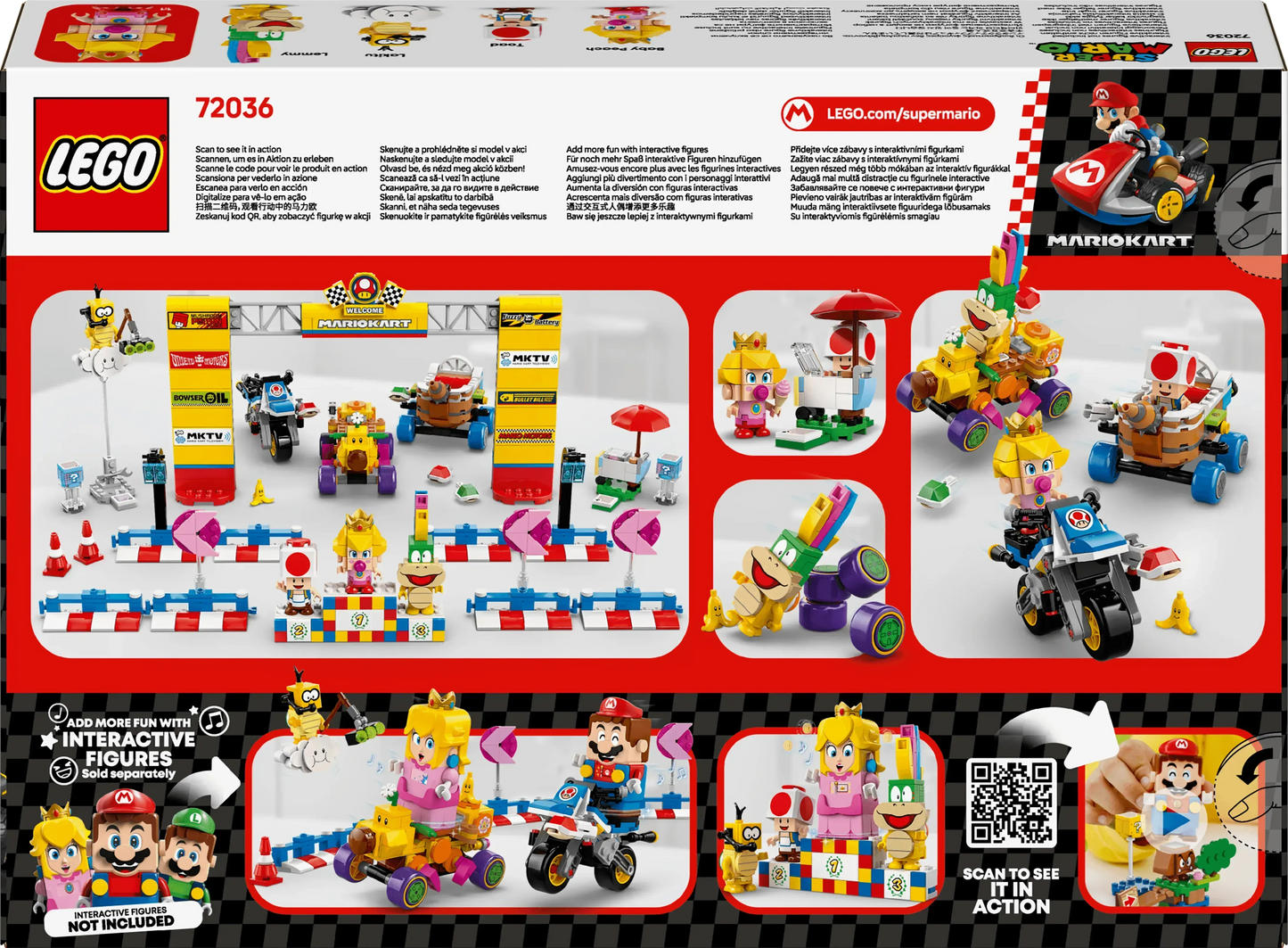LEGO Mario Kart – Baby Peach und Grand Prix Set 72036 SuperMario