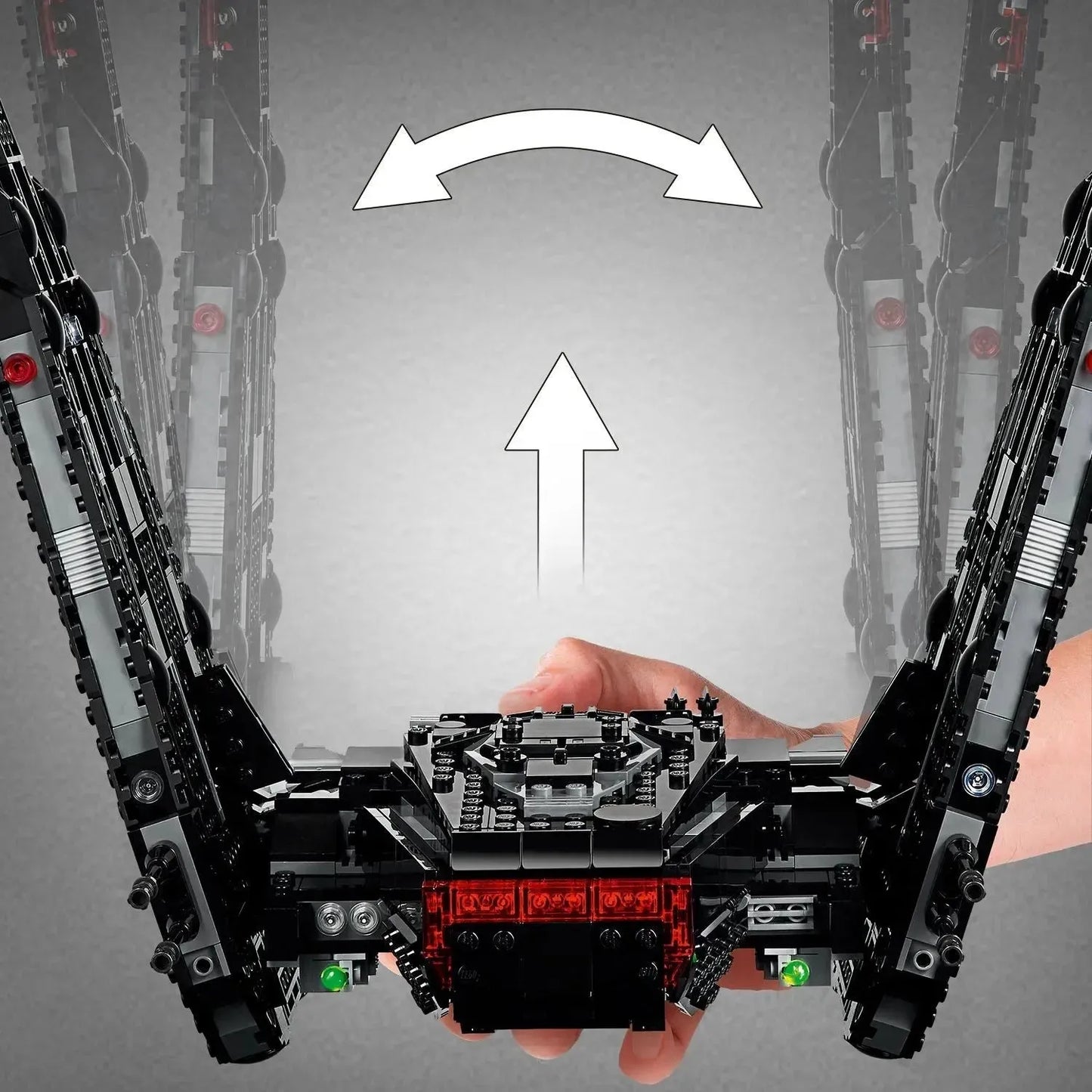 LEGO Kylo Rens Shuttle inklusive Kylo Ren, Pryde, Sith, Troopers und Knights 75256 StarWars