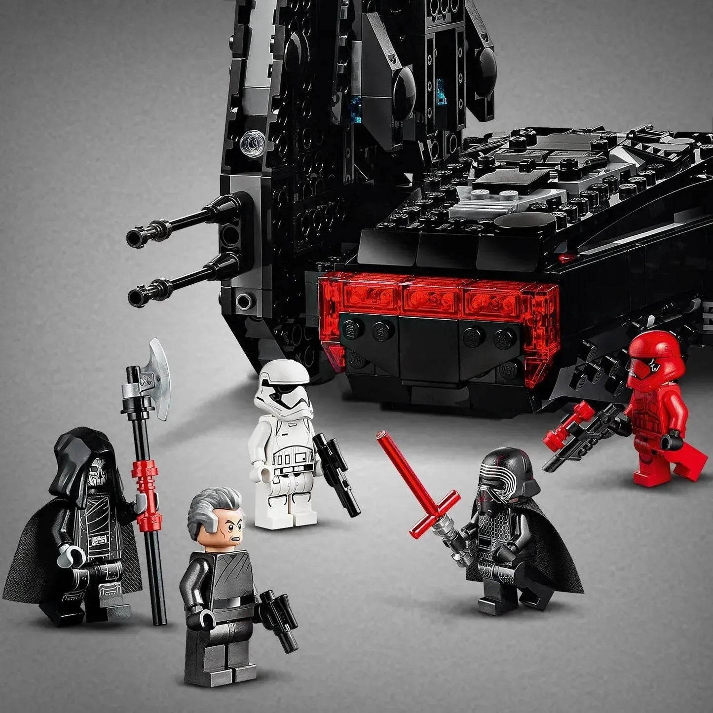 LEGO Kylo Rens Shuttle inklusive Kylo Ren, Pryde, Sith, Troopers und Knights 75256 StarWars