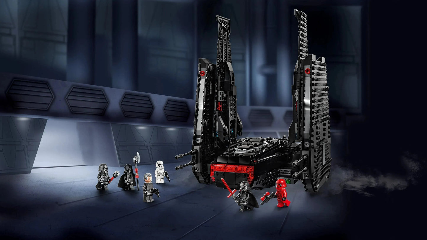 LEGO Kylo Rens Shuttle inklusive Kylo Ren, Pryde, Sith, Troopers und Knights 75256 StarWars