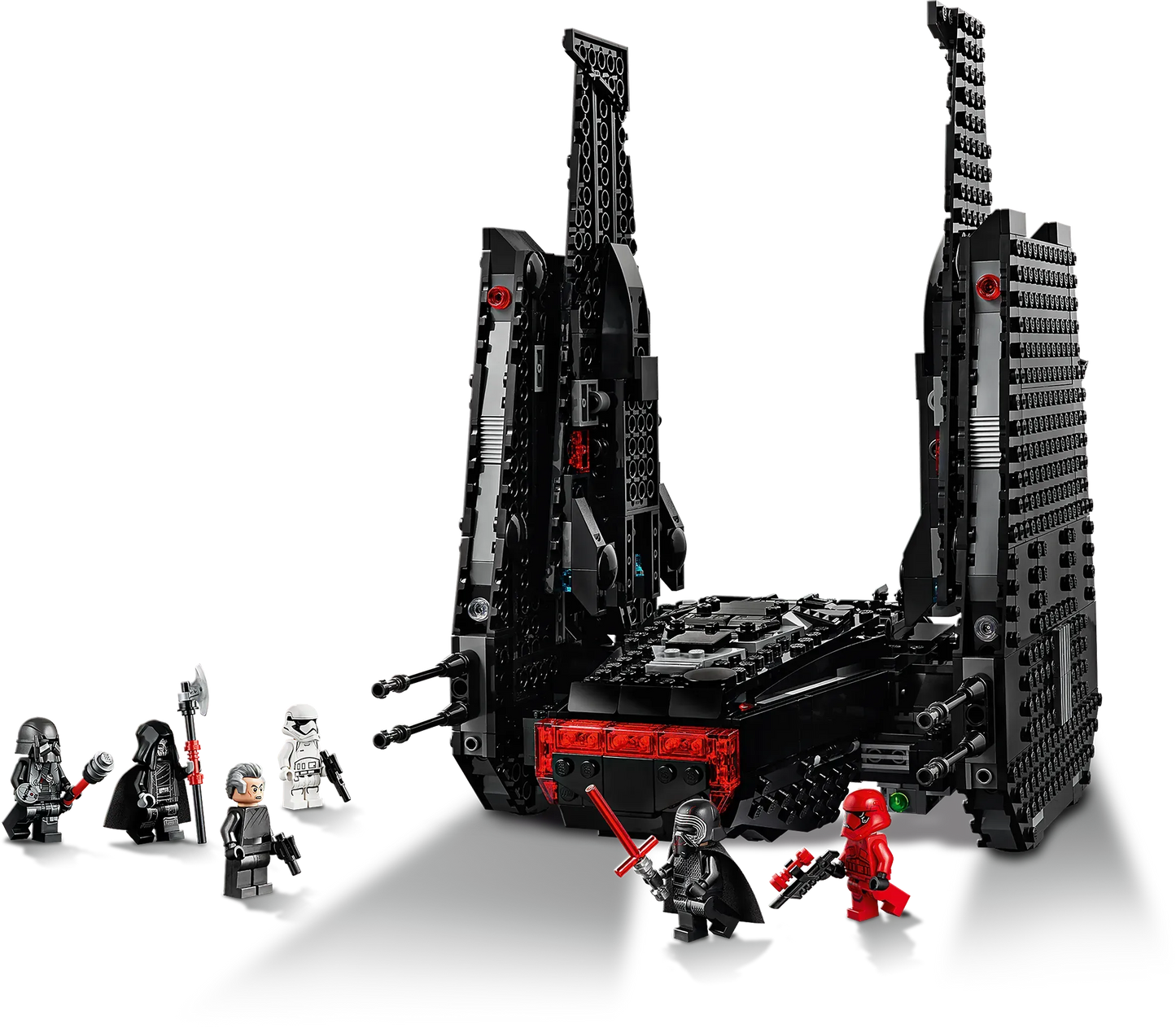 LEGO Kylo Rens Shuttle inklusive Kylo Ren, Pryde, Sith, Troopers und Knights 75256 StarWars