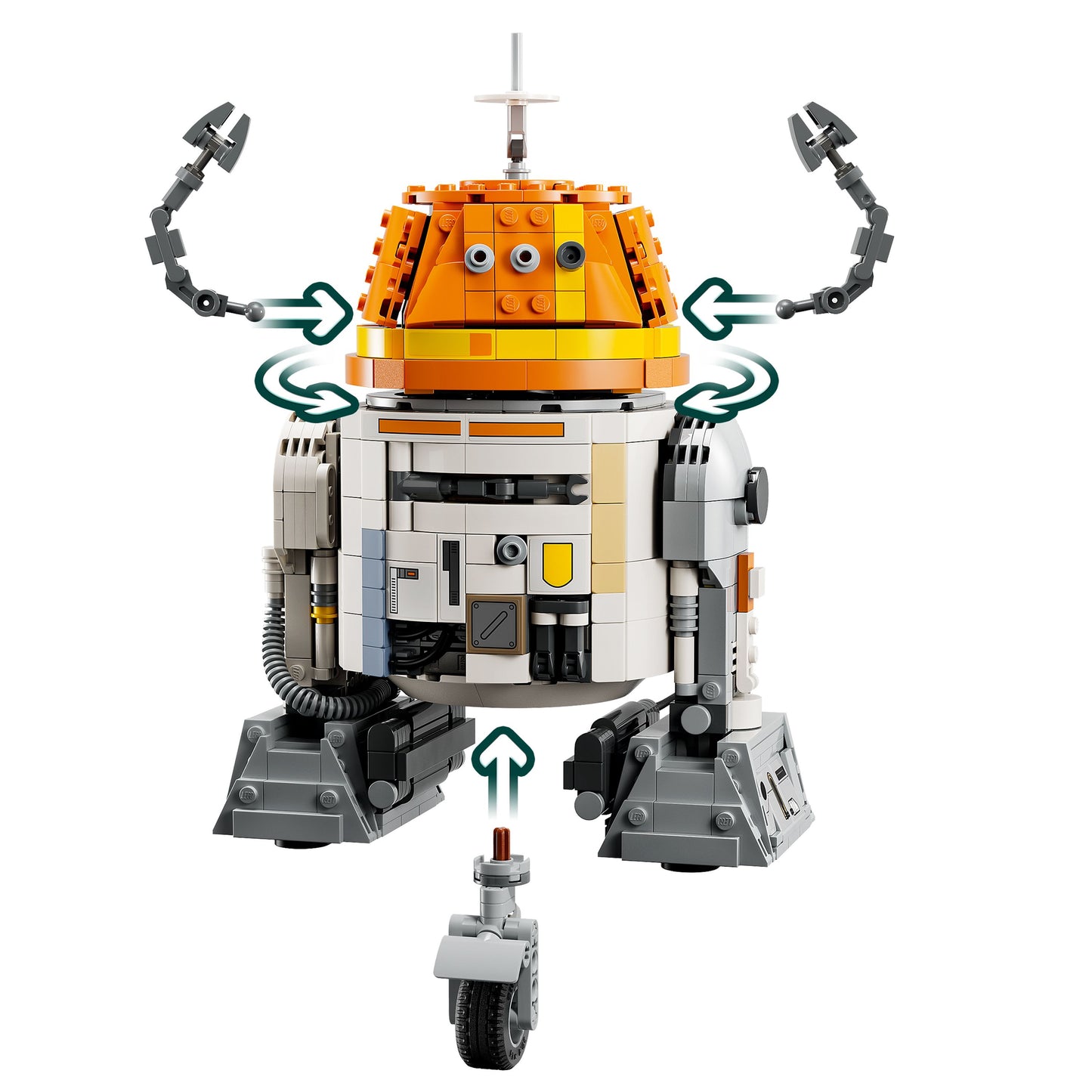 LEGO Chopper (C1-10P)⢠Astromech Droid 75416 StarWars