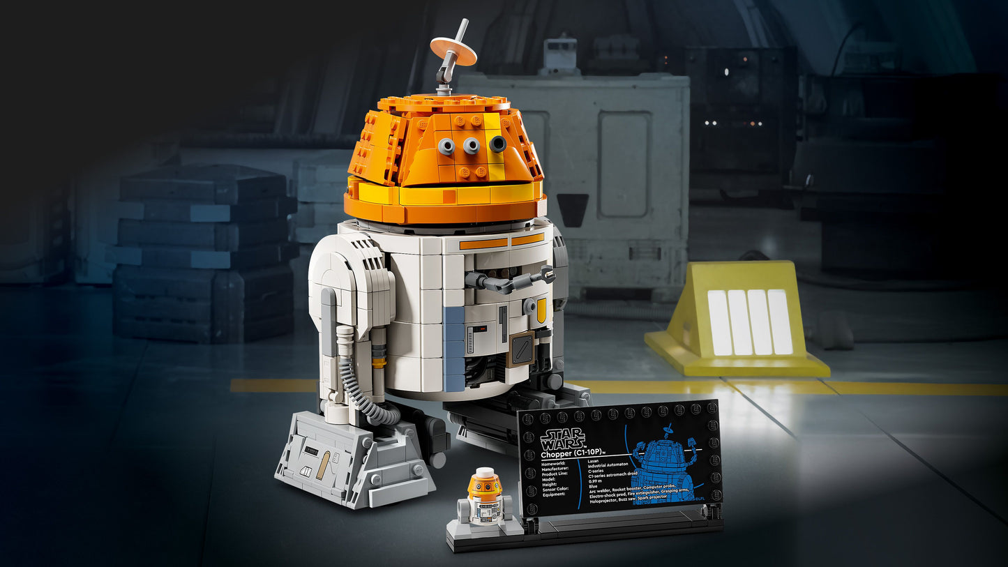 LEGO Chopper (C1-10P)⢠Astromech Droid 75416 StarWars