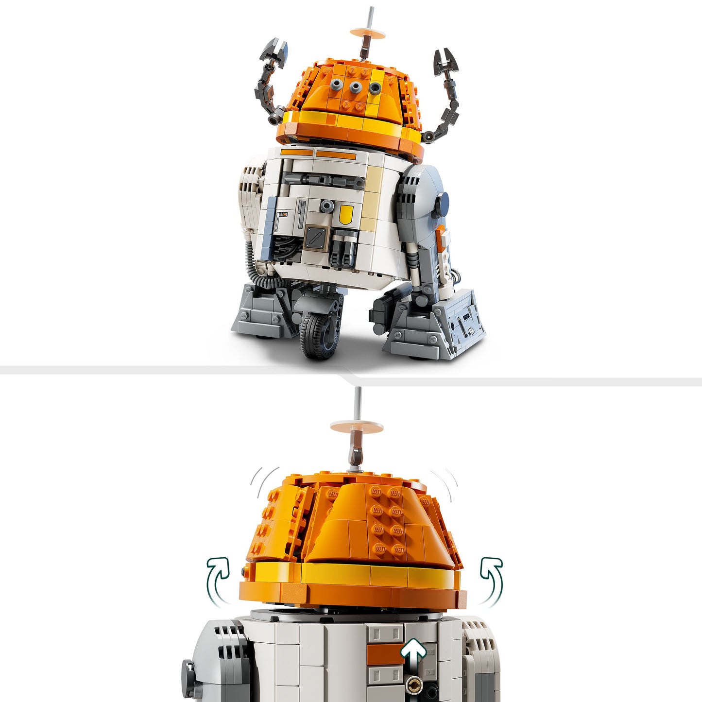 LEGO Chopper (C1-10P)⢠Astromech Droid 75416 StarWars