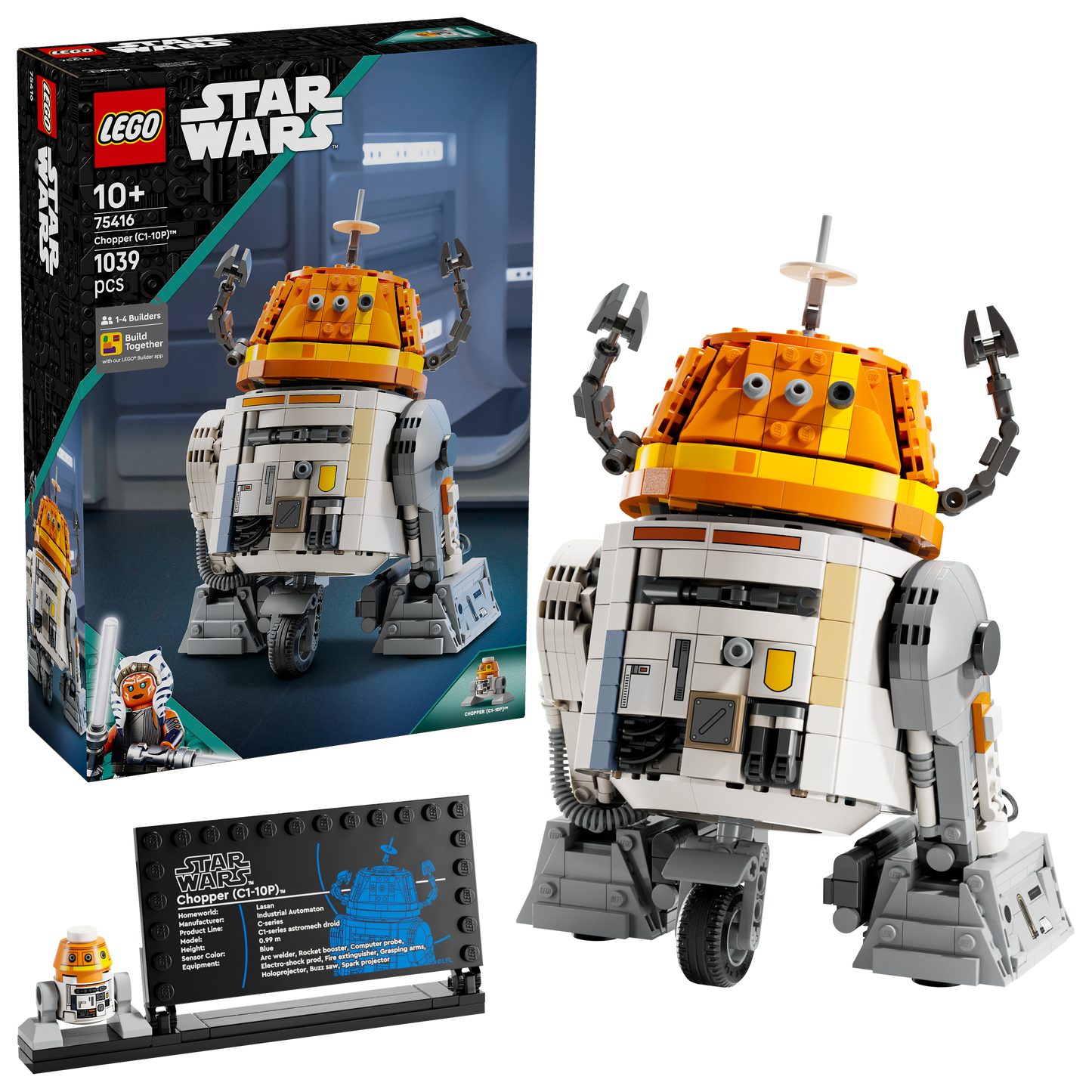 LEGO Chopper (C1-10P)⢠Astromech Droid 75416 StarWars