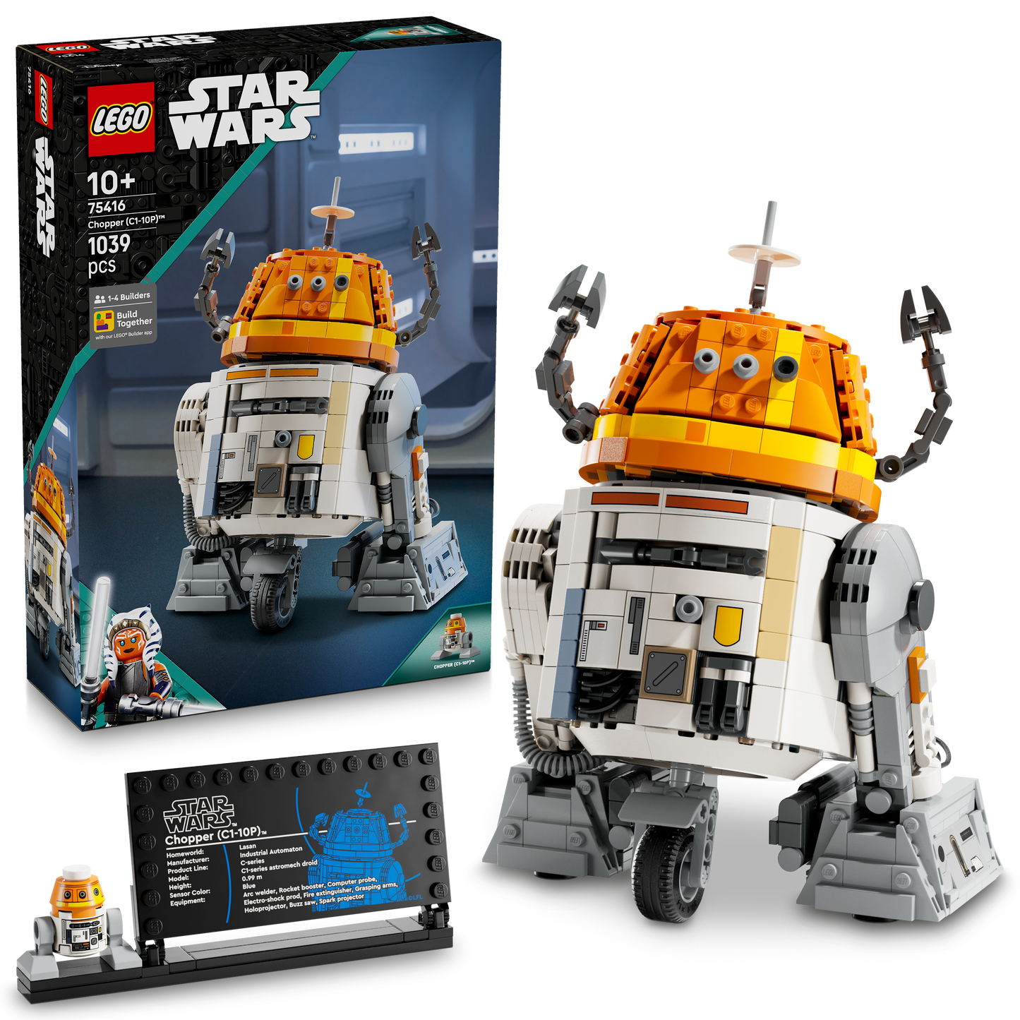 LEGO Chopper (C1-10P)⢠Astromech Droid 75416 StarWars