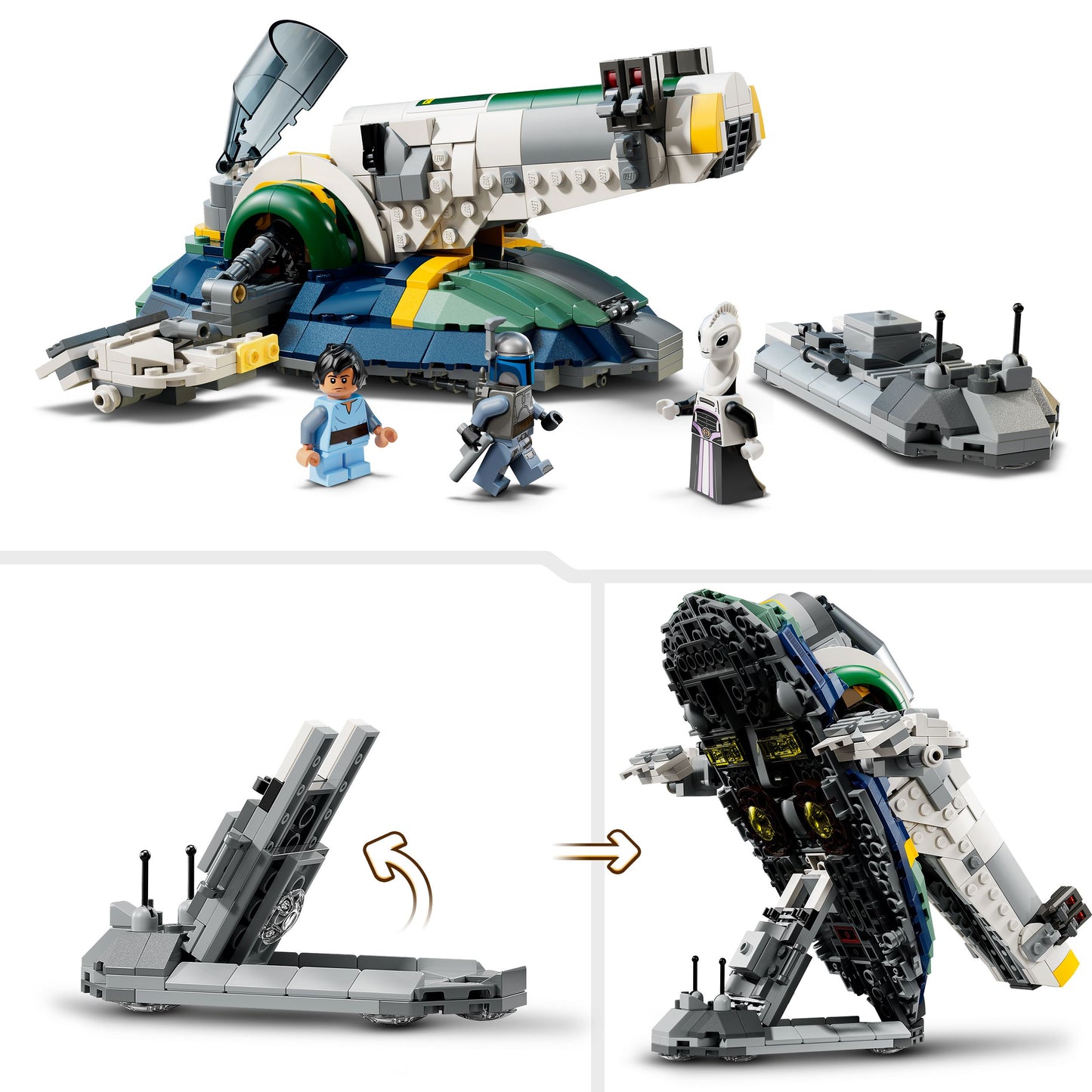 LEGO Jango Fetts ruimteschip 75433 Star Wars