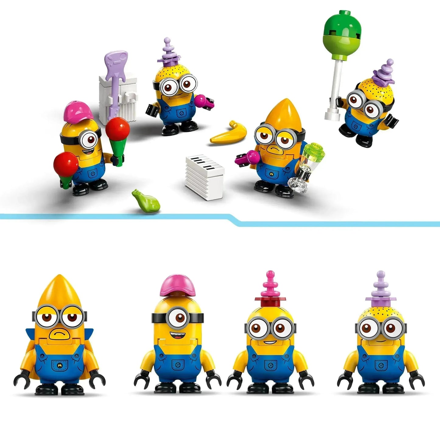 LEGO Muzikale feestbus van de Minions 75581 Minions
