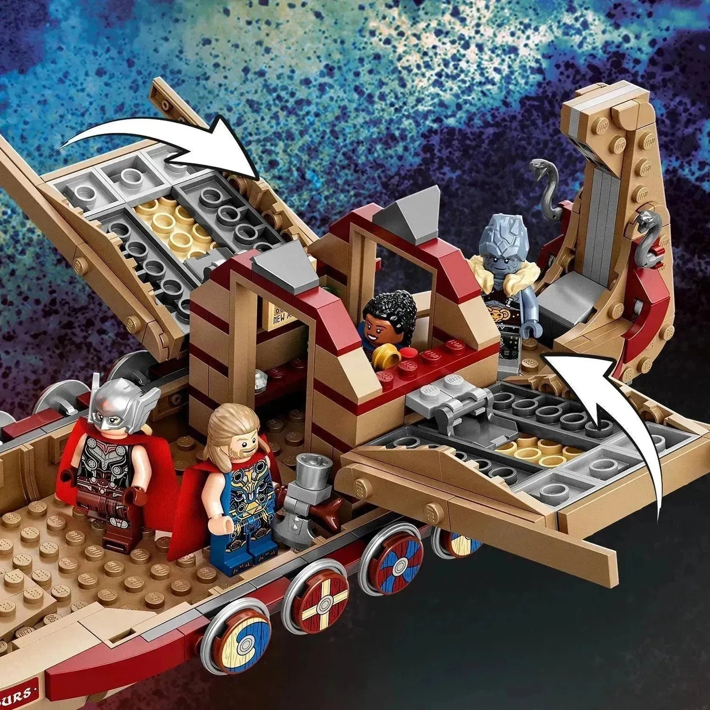 LEGO Het Geitenschip 76208 Superheroes